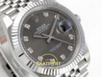 Rolex Datejust 41mm 126334 Gray Diamonds Dial Jubilee VSF V3 Eta Saat detay 4