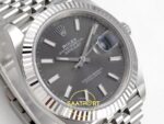 Rolex Datejust 41mm 126334 Gray Stick Dial Jubilee VSF V3 Eta Saat detay 4