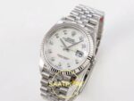 Rolex Datejust 41mm 126334 White MOP Diamonds Dial President VSF V3 Eta Saat detay 4