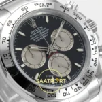 Rolex Daytona 40mm 126509 Black Silver QF Factory Eta Saat detay 4