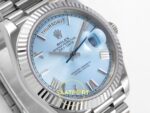 Rolex Day Date 228235 Buz Mavisi Roma Rakamlı Kadran 40mm Eta Saat detay 4