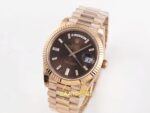 Rolex Day Date 228235 Taşlı Gri Kadran 40mm VSF V3 Eta Saat detay 4