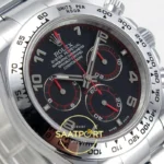 Rolex Daytona 40mm 116509 Black Numeral QF Factory Eta Saat detay 4