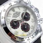 Rolex Daytona 40mm 116519 White Black Numeral QF Factory Eta Saat detay 4