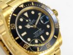 Rolex Submariner 41mm 126618 LN Black Yellow Gold VSF Factory Eta Saat detay 4