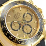 Rolex Daytona 40mm 126518 Yellow Gold VF Factory Eta Saat detay 4