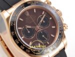 Rolex Daytona 40mm 126515 Brown Oysterflex ERF Factory Eta Saat detay 4