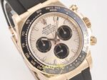 Rolex Daytona 40mm 126515 Rose Gold Oysterflex ARF Factory Eta Saat detay 4