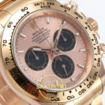 Rolex Daytona 40mm 126505 Rose Gold Black Rose Gold BTF Factory Eta Saat detay 4