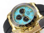 Rolex Daytona 40mm 126518 Tiffany Turquoise Oysterflex ZF Factory Eta Saat detay 5