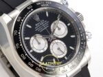 Rolex Daytona 40mm 126519 Black Silver Oysterflex ERF Factory Eta Saat detay 5