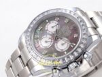 Rolex Daytona 40mm 126599TBR White MOP Steel Bracelet QF Factory Eta Saat detay 5