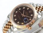 Rolex Datejust 41mm 126331 Brown Diamonds Dial Jubilee VSF V3 Eta Saat detay 5