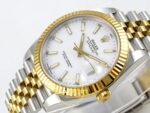 Rolex Datejust 41mm 126333 White Stick Dial Jubilee VSF V3 Eta Saat detay 5