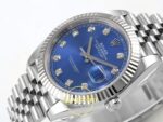 Rolex Datejust 41mm 126334 Blue Diamonds Dial Jubilee VSF V3 Eta Saat detay 5