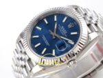 Rolex Datejust 41mm 126334 Blue Stick Dial Jubilee VSF V3 Eta Saat detay 5