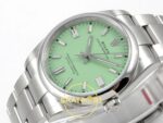 Rolex Oyster Perpetual 36 126000 Avocado Dial VSF Factory Super Clone ETA detay 5
