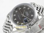 Rolex Datejust 41mm 126334 Gray Diamonds Dial Jubilee VSF V3 Eta Saat detay 5