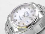 Rolex Datejust 41mm 126334 White Diamonds Dial Oyster VSF V3 Eta Saat detay 5