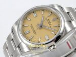 Rolex Oyster Perpetual 36 126000 Beige Dial VSF Factory Super Clone ETA detay 5