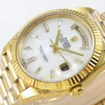 Rolex Day Date 228238 Beyaz Sedef Taşlı 40mm VSF V2 detay 5