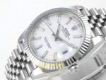 Rolex Datejust 41mm 126334 White Stick Dial Jubilee VSF V3 Eta Saat detay 5