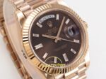 Rolex Day Date 228235 Taşlı Gri Kadran 40mm VSF V3 Eta Saat detay 5