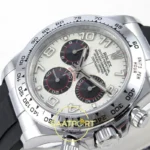 Rolex Daytona 40mm 116519 White Black Numeral QF Factory Eta Saat detay 5