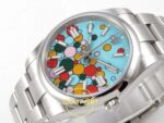Rolex Oyster Perpetual 41mm 124300 Celebration VSF Factory Eta Saat detay 5