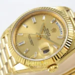 Rolex Day Date 228238 Sarı Altın Taşlı 40mm VSF V2 detay 5
