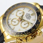 Rolex Daytona 40mm 126518 White QF Factory V2 Eta Saat detay 5