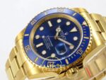 Rolex Submariner 41mm 126618 LB Blue Yellow Gold VSF Factory Eta Saat detay 5