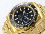 Rolex Submariner 41mm 126618 LN Black Yellow Gold VSF Factory Eta Saat detay 5