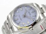 Rolex Oyster Perpetual 36 126000 Lavender Dial VSF Factory Super Clone ETA detay 5