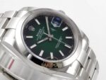Rolex Datejust 41mm 126300 Ombre Green Smooth Oyster VSF Factory Super Clone ETA detay 6