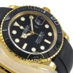 Rolex Yacht-Master 226658 Yellow Gold Oysterflex VSF V2 detay 6