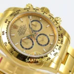 Rolex Daytona 40mm 126508 Yellow Gold BTF Factory Eta Saat detay 6