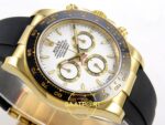 Rolex Daytona 40mm 126518 White Oysterflex ZF Factory Eta Saat detay 6