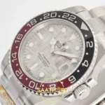 GMT Meteorit Siyah Kırmızı Seramik Oyster ARF detay 6