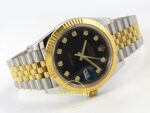 Rolex Datejust 41mm 126333 Black Diamonds Dial Jubilee VSF V3 Eta Saat detay 6