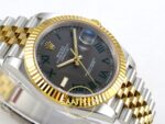 Rolex Datejust 41mm 126333 Gray Roman Dial Jubilee VSF V3 Eta Saat detay 6