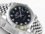 Rolex Datejust 41mm 126334 Black Diamonds Dial Jubilee VSF V3 Eta Saat detay 6