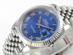 Rolex Datejust 41mm 126334 Blue Roman Dial Jubilee VSF V3 Eta Saat detay 6