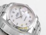 Rolex Datejust 41mm 126334 White Diamonds Dial Oyster VSF V3 Eta Saat detay 6