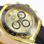 Rolex Daytona 40mm 126518 Yellow Gold QF Factory V2 Eta Saat detay 6