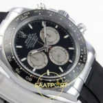 Rolex Daytona 40mm 126519 Black Silver QF Factory V3 Eta Saat detay 6