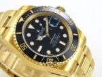 Rolex Submariner 41mm 126618 LN Black Yellow Gold VSF Factory Eta Saat detay 6