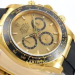 Rolex Daytona 40mm 126518 Yellow Gold VF Factory Eta Saat detay 6