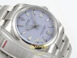 Rolex Oyster Perpetual 36 126000 Lavender Dial VSF Factory Super Clone ETA detay 6
