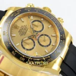 Rolex Daytona 40mm 126518 Yellow Gold BTF Factory Eta Saat detay 6